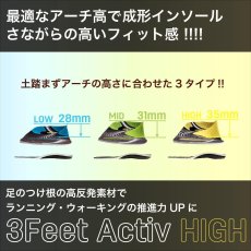 画像1: SIDAS シダス ３フィート・アクティブ・ハイ（3Feet Activ' High） (1)