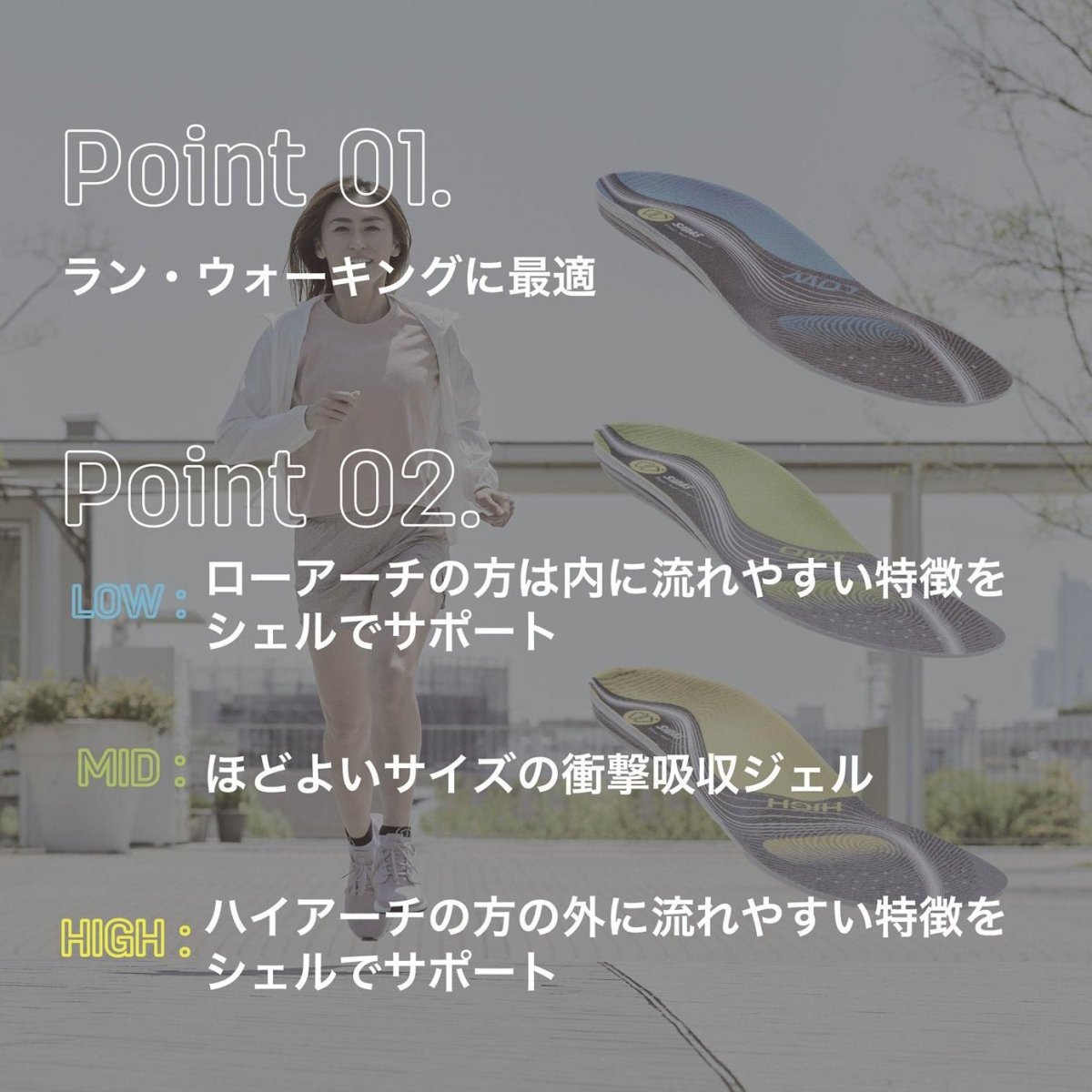 画像2: SIDAS シダス ３フィート・アクティブ・ミドル（3Feet Activ' Mid） (2)