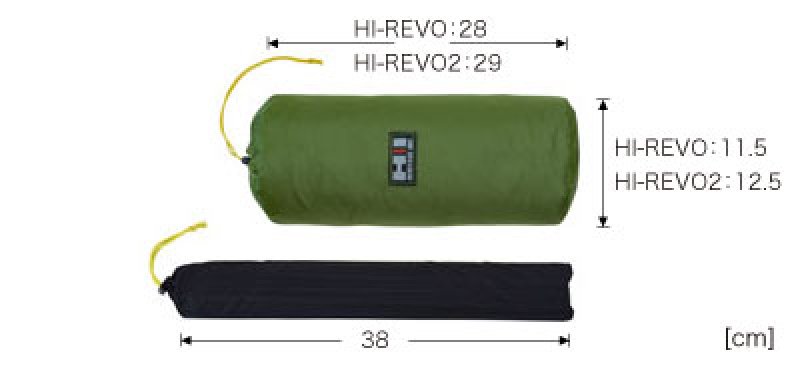 ヘリテイジ HI-REVO2 グランドシート付き ※補修箇所アリ HERITAGE HI-REVO ヘリテイジ ハイレヴォ 2人用