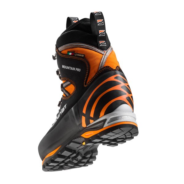冬季用登山靴　ザンバラン　マウンテンプロ　オレンジ×ブラック