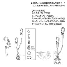 画像6: ★PETZL ペツル ジェーン Y  (プログレッション用ランヤード) (L051AA00) (6)