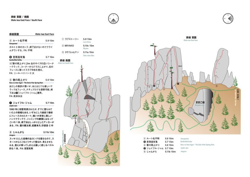 小川山 クライミングガイド 上巻 / フロンティアスピリッツ