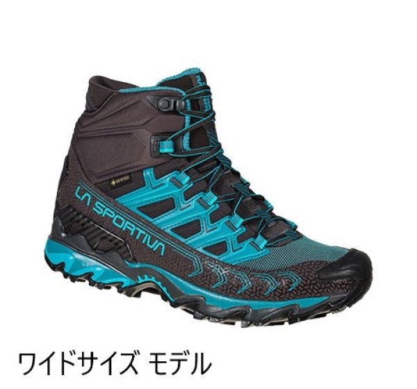 LA SPORTIVA 特価La Sportiva Womens Ultra Raptor II Mid GTX Wide Hiking Boots,  Carbon/Topaz,