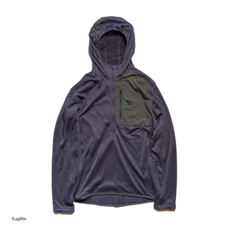 STATIC スタティック ADRIFT HALF ZIP HOODY アドリフト ハーフジップ