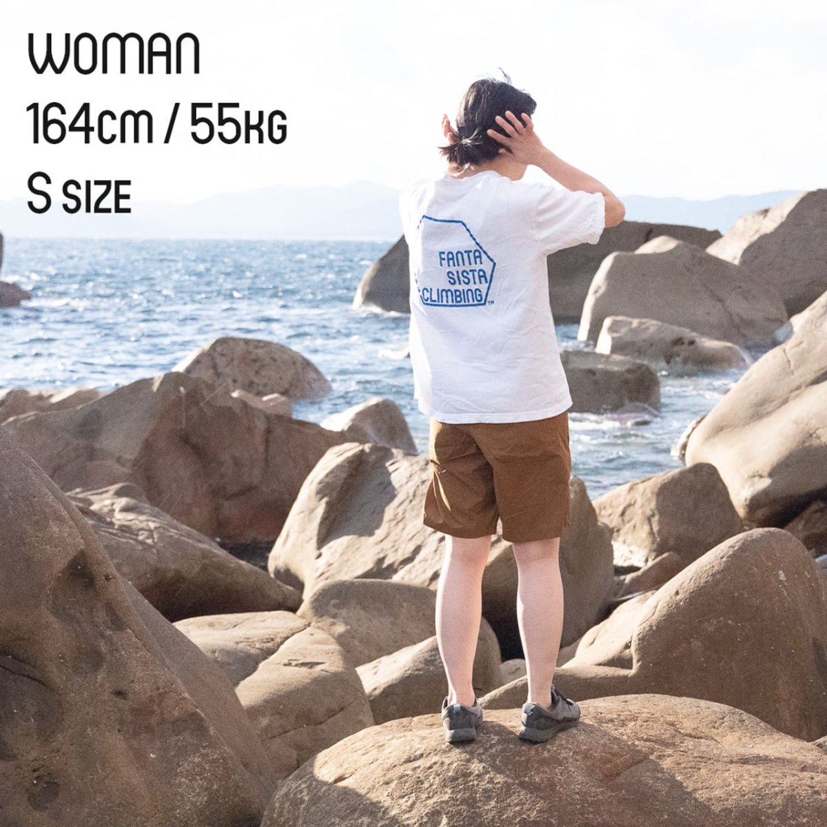 画像6: FANTASISTA CLIMBING ファンタジスタクライミング Powered Half Pants パワードハーフパンツ (6)