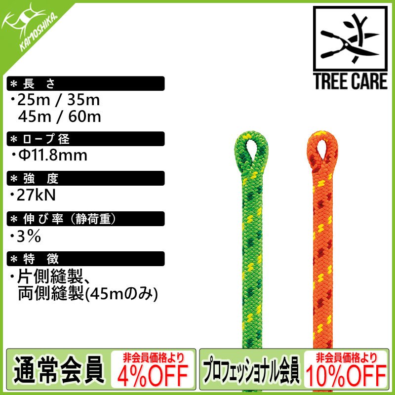 PETZL ペツル フロウ 11.8mm