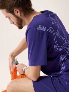 画像9: Arc'teryx アークテリクス コーマック アークバード ロゴ ショートスリーブ メンズ  (9)