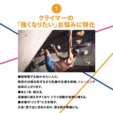 画像5: 【クライマーのための専用サプリ(BCAA)】　Hematite / Obsidian / Larimar (5)