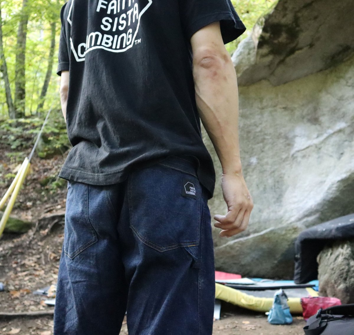 画像9: FANTASISTA CLIMBING ファンタジスタクライミング Fantasista Denim  ファンタジスタデニム (9)