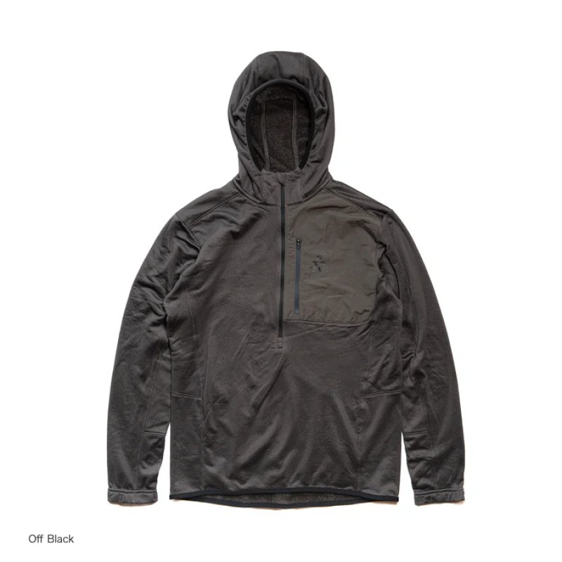 STATIC スタティック ADRIFT HALF ZIP HOODY アドリフト ハーフジップ