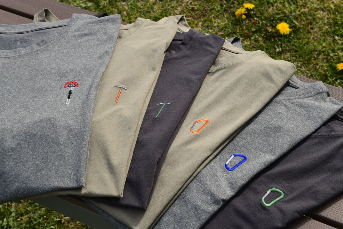 画像7: 【数量限定生産 2026コレクション】カモシカオリジナルTシャツ [RockT , AlpineT , CrackT] ショートスリーブ (7)