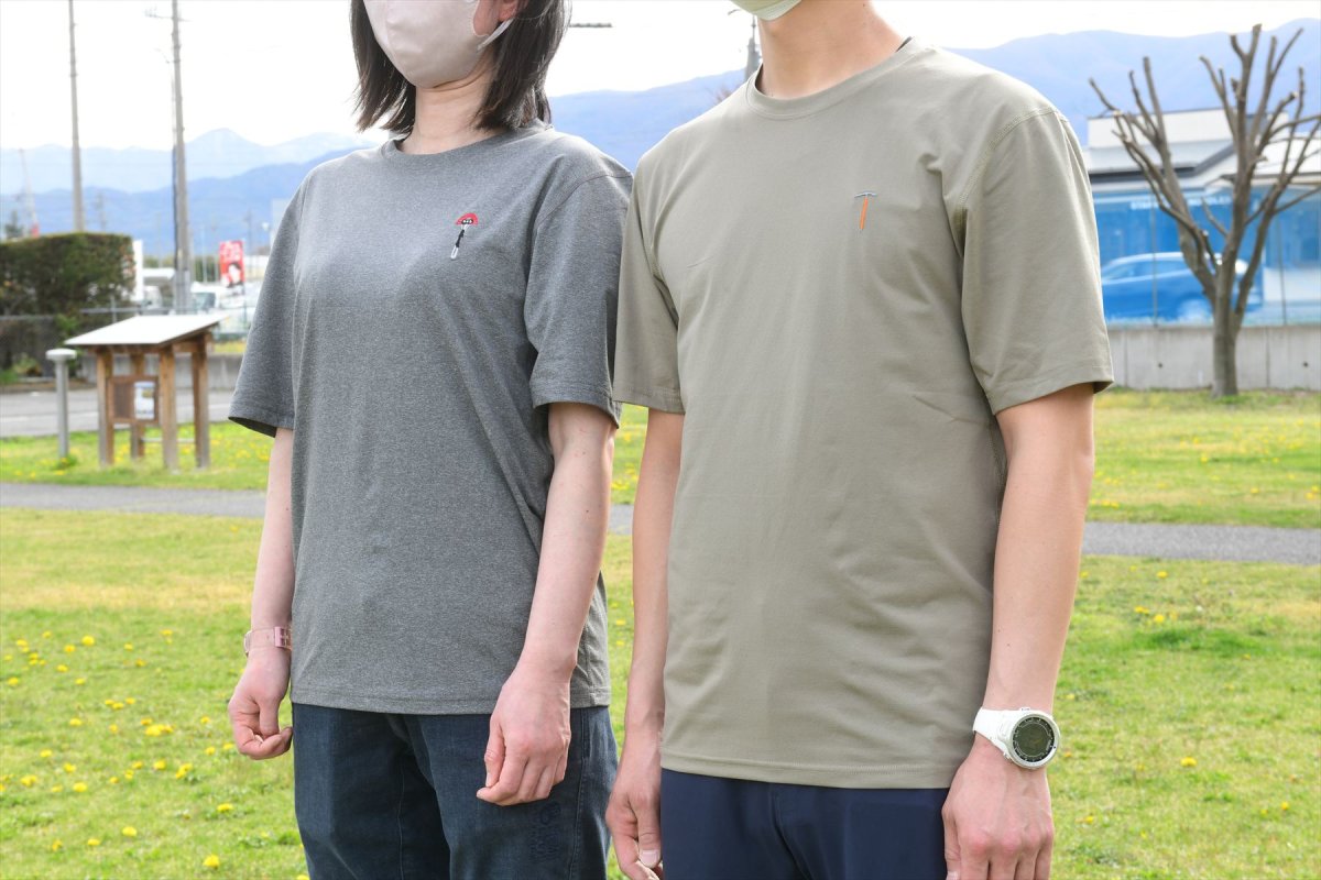画像9: 【数量限定生産 2026コレクション】カモシカオリジナルTシャツ [RockT , AlpineT , CrackT] ショートスリーブ (9)