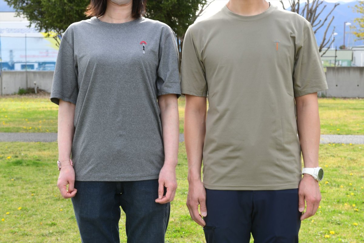 画像10: 【数量限定生産 2026コレクション】カモシカオリジナルTシャツ [RockT , AlpineT , CrackT] ショートスリーブ (10)