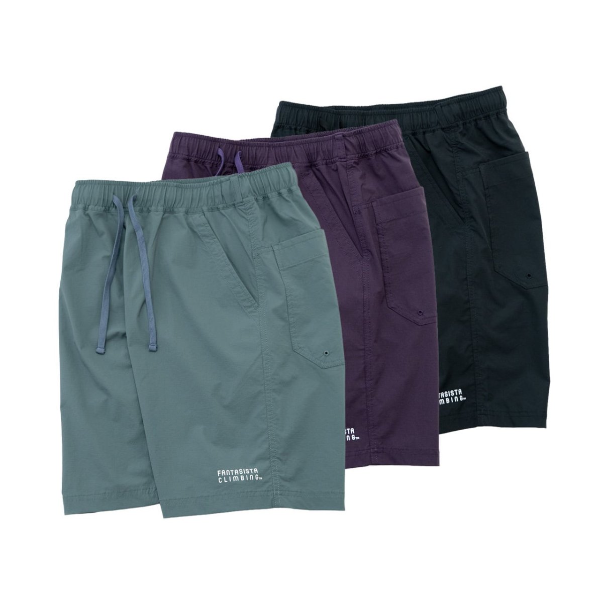 画像1: FANTASISTA CLIMBING ファンタジスタクライミング Powered Half Pants パワードハーフパンツ (1)