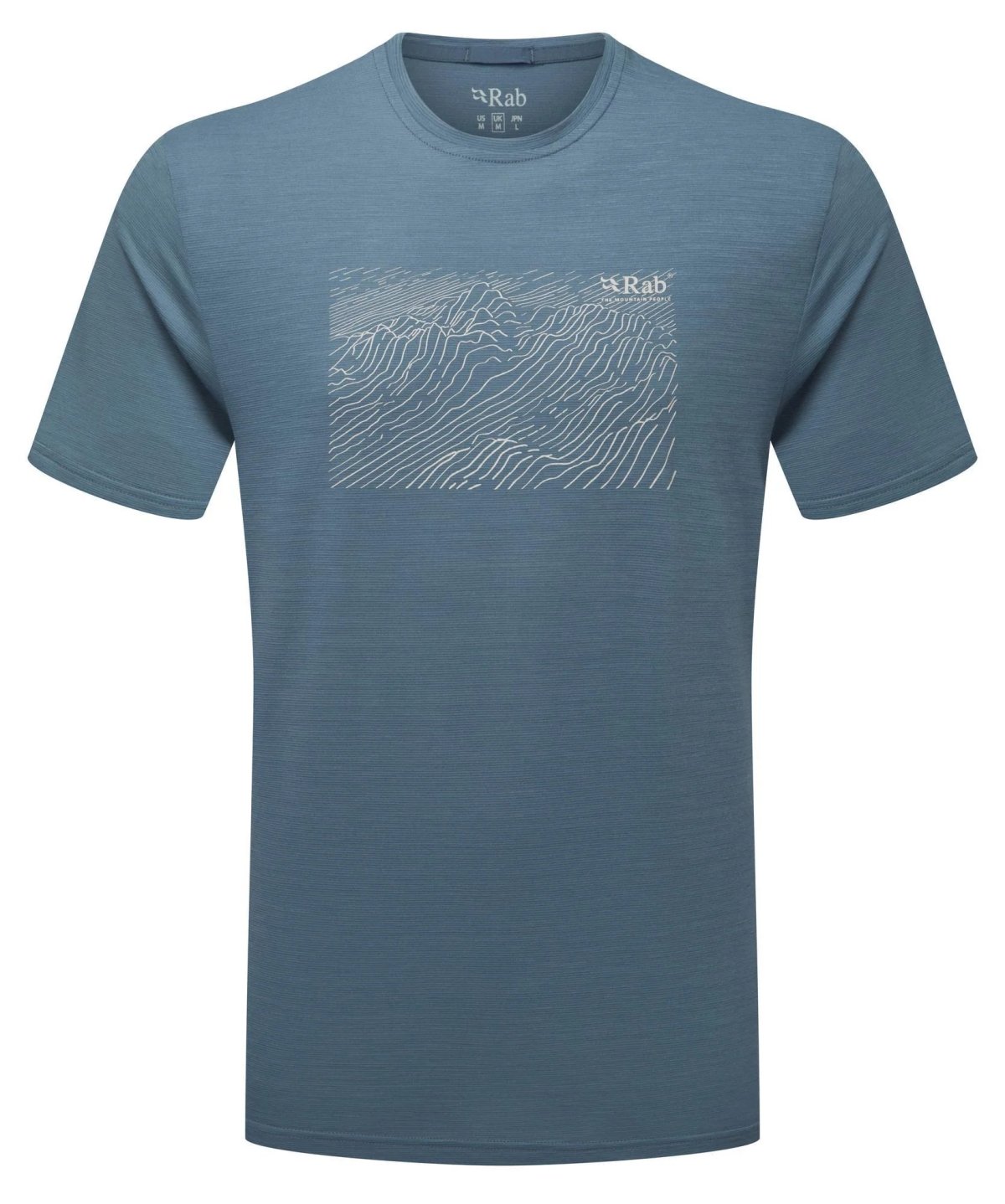 画像1: Rab ラブ Syncrino Ridge Tee シンクリノ リッジ ティー メンズ (1)