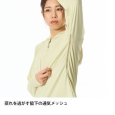 画像13: finetrack ファイントラック ドラウトシェードフルジップパーカー ウィメンズ (FMW1900) (13)