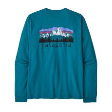 画像1: Patagonia パタゴニア メンズ・ロングスリーブ・フィッツロイ・フットヒルズ・Tシャツ (37893) (1)