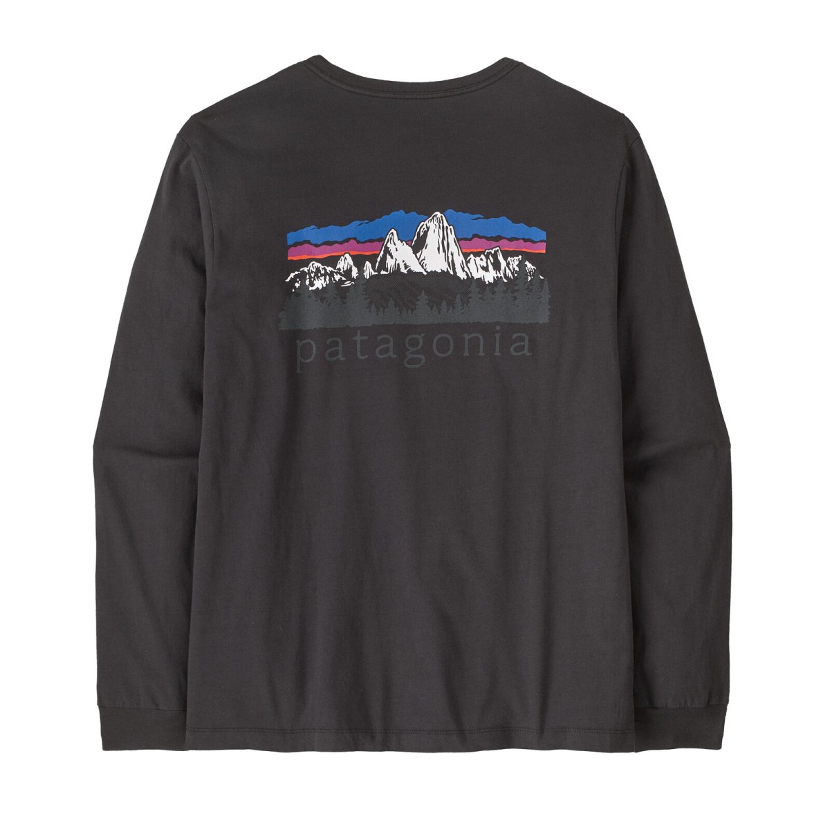 画像2: Patagonia パタゴニア メンズ・ロングスリーブ・フィッツロイ・フットヒルズ・Tシャツ (37893) (2)