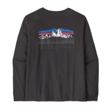 画像2: Patagonia パタゴニア メンズ・ロングスリーブ・フィッツロイ・フットヒルズ・Tシャツ (37893) (2)
