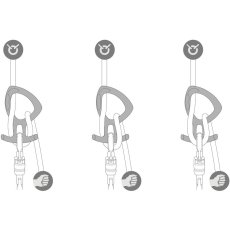 画像4: PETZL ペツル PIRANA CLUB ピラナ クラブ (D005BA00) (4)