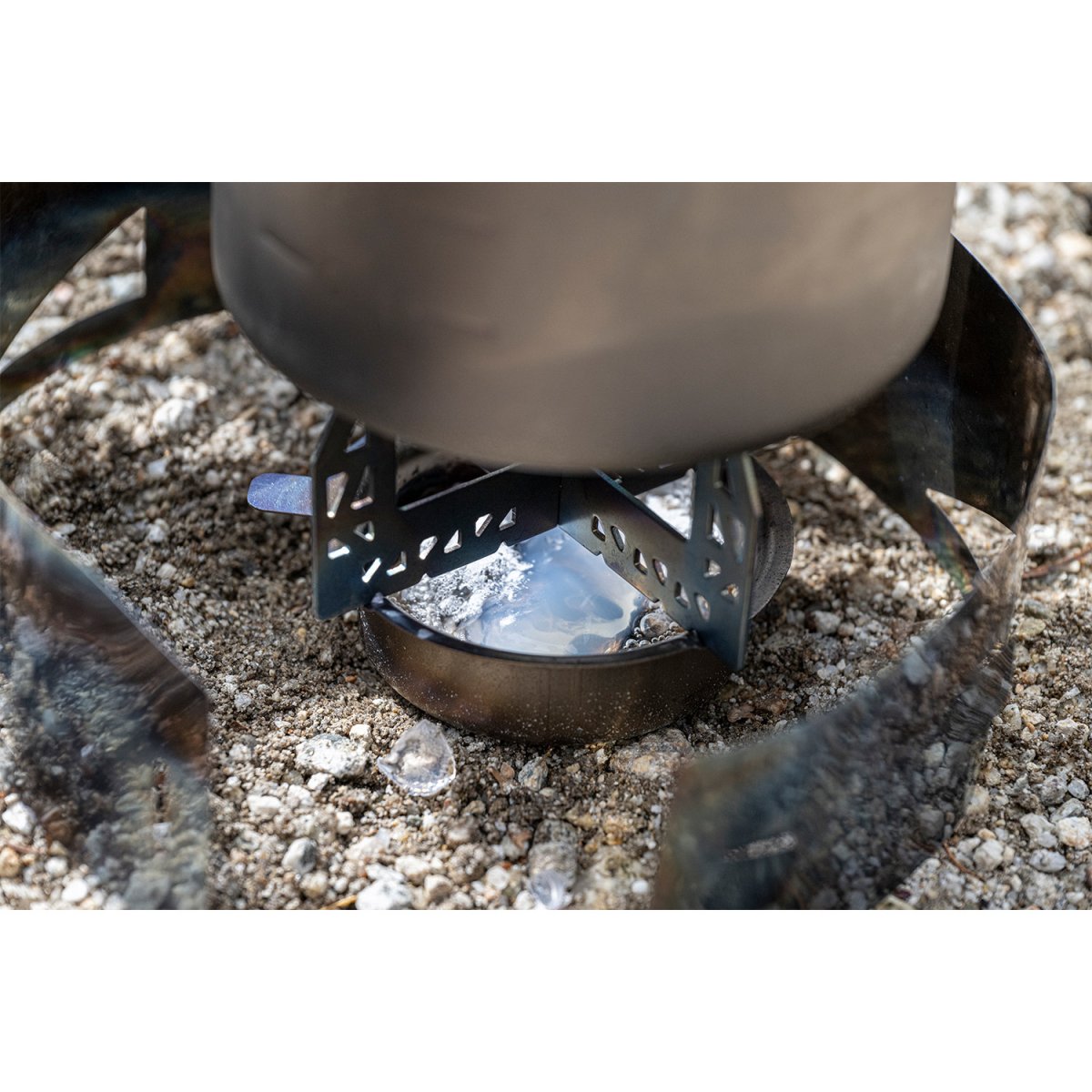 画像8: EVERNEW エバニュー Ti Fire cup (ECAL734) (8)
