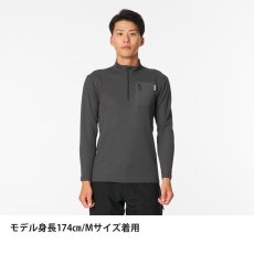画像3: finetrack ファイントラック ドラウトサーモジップネック メンズ (FMM1703) (3)