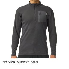 画像13: finetrack ファイントラック ドラウトサーモジップネック メンズ (FMM1703) (13)