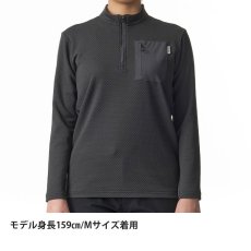 画像3: finetrack ファイントラック ドラウトサーモジップネック ウィメンズ (FMW1703) (3)