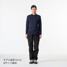 画像7: finetrack ファイントラック ドラウトサーモジップネック ウィメンズ (FMW1703) (7)
