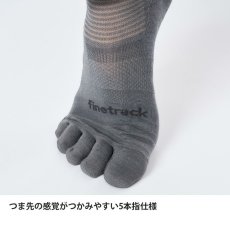 画像3: finetrack ファイントラック ラミースピンソックス5本指クルー ユニセックス (FSU0328)【返品不可商品】 (3)