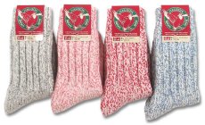 画像1: HALISON ハリソン スコッチウール マウンテンソックス【返品不可商品】 (1)