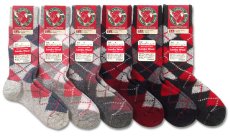 画像1: HALISON ハリソン ラム アーガイル クライマー【返品不可商品】 (1)