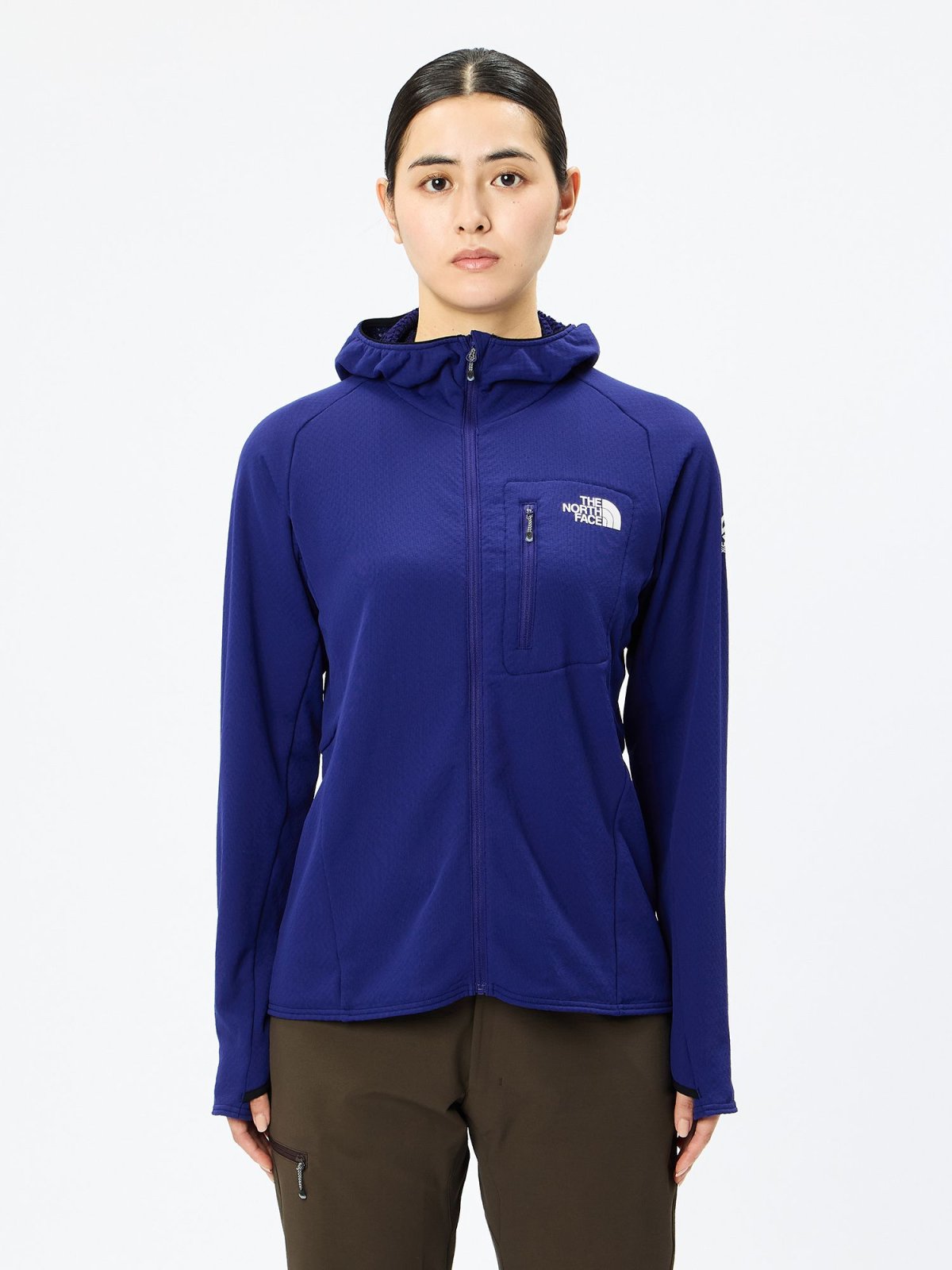画像5: The North Face ノース・フェイス エクスペディショングリッドフリースフルジップフーディ ユニセックス (NL22622) (5)