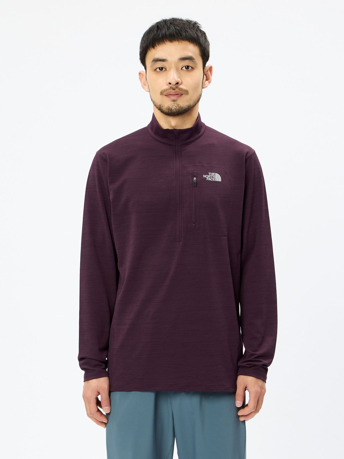 画像4: The North Face ノース・フェイス ロングスリーブフラッシュドライ3Dジップアップ メンズ (NT62505) (4)