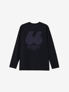 画像1: The North Face ノース・フェイス ロングスリーブ ES 66グラフィックティー メンズ (NT82673) (1)