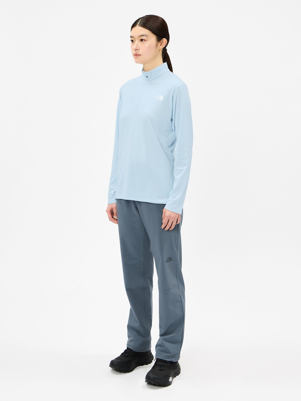 画像3: The North Face ノース・フェイス ロングスリーブフラッシュドライ3Dジップアップ ウィメンズ (NTW62505) (3)