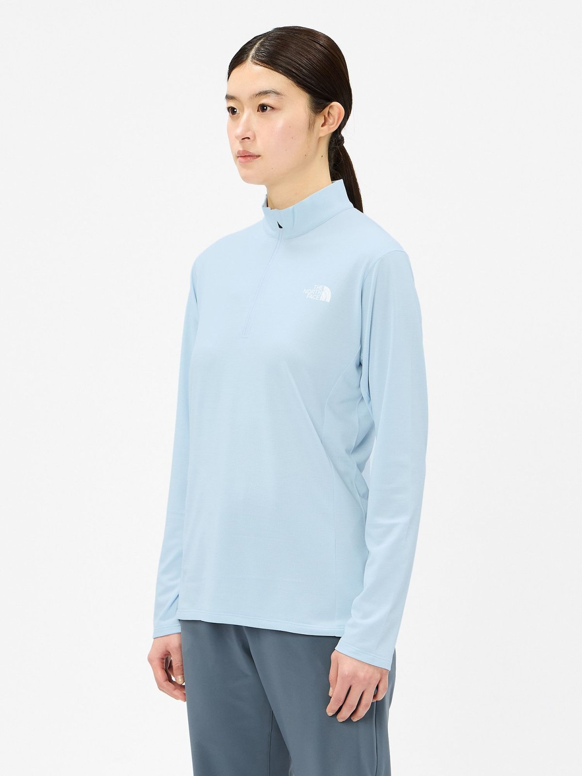 画像5: The North Face ノース・フェイス ロングスリーブフラッシュドライ3Dジップアップ ウィメンズ (NTW62505) (5)