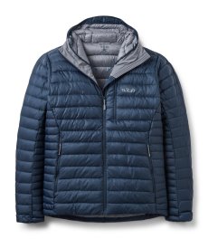 画像1: Rab ラブ Microlight Alpine Hoody マイクロライト アルパイン フーディー メンズ (QDB-92) (1)