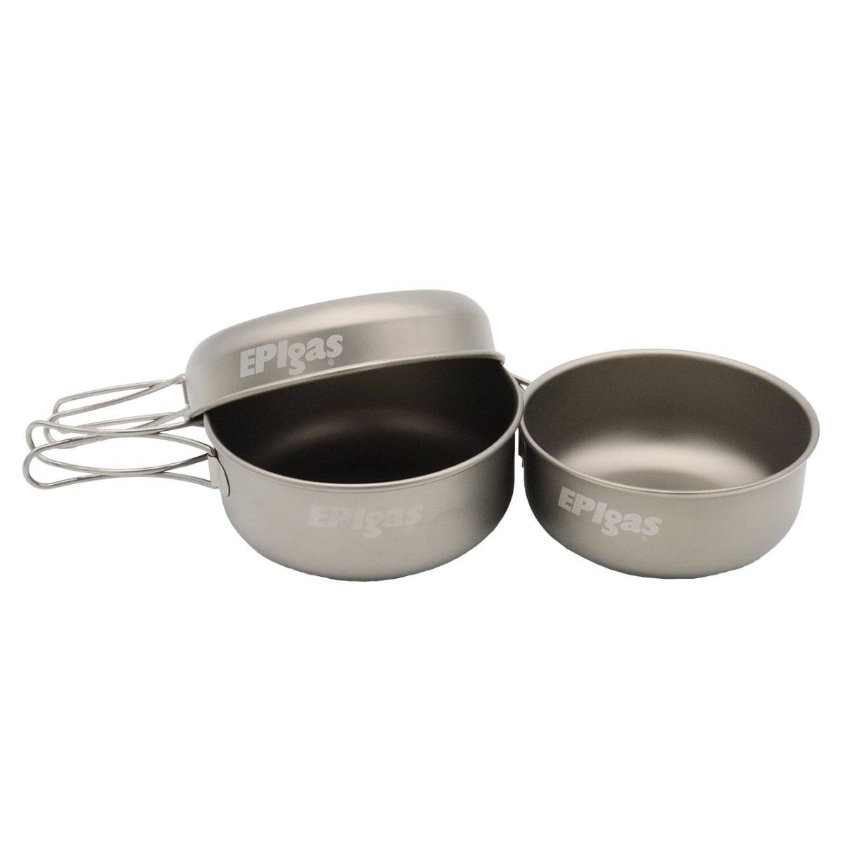 画像1: EPIgas EPIチタン3点食器セット (T-8001) (1)