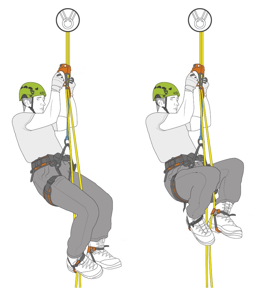 ツリークライミング用に開発された革新的なダブルハンドルアッセンダー クライミングテクノロジー climbing technology イタリア  ダブルハンドルアッセンダー クイックアーバーH QUICK'ARBOR H ツリークライミング ロープ登高 レスキュー 下降 超定番