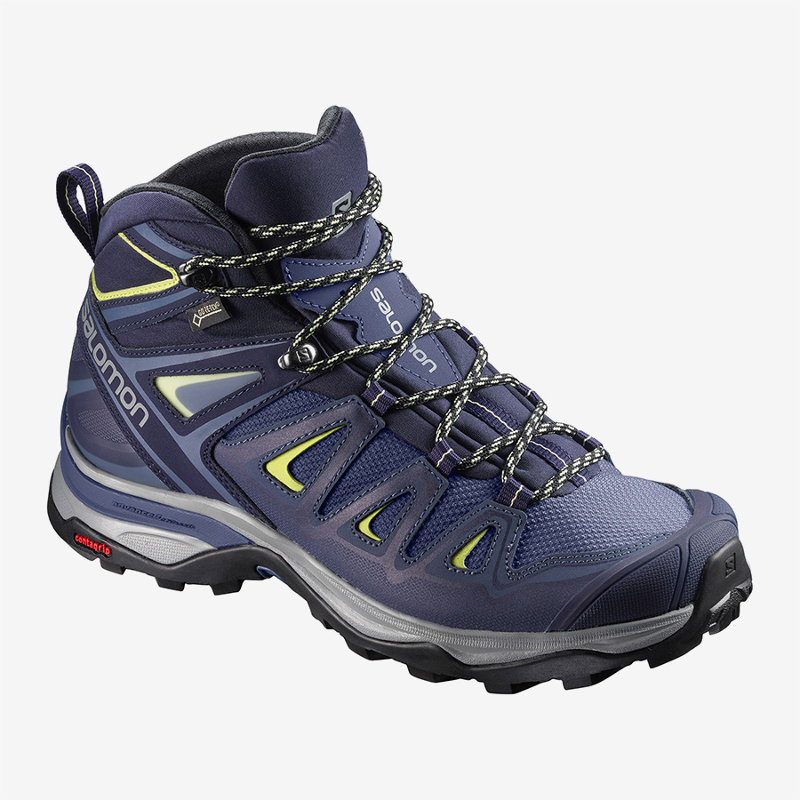 salomon gore tex hiking boots mens