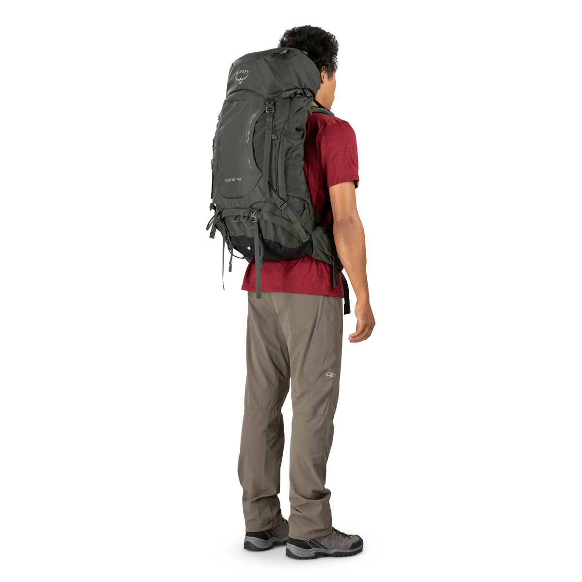 オータムセール osprey kestrel 48 黒 オスプレイ ケストレル ザック