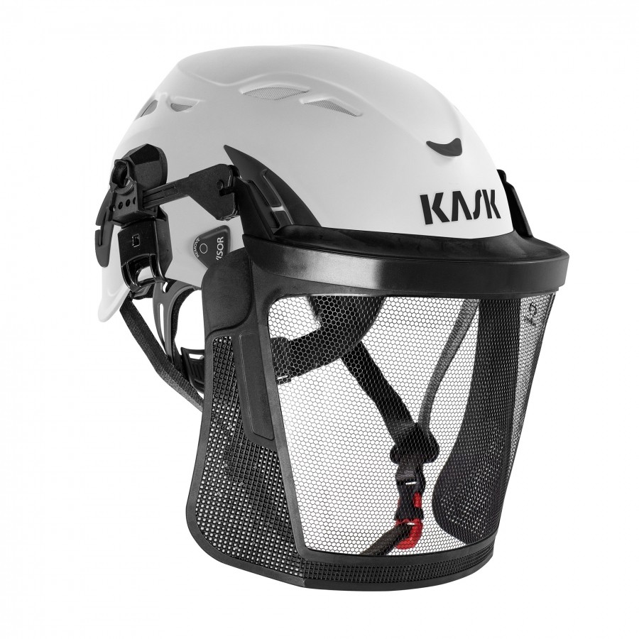 ☆国内最安値に挑戦☆ KASK カスク クライミング用ヘルメット スーパープラズマPLハイヴィズ クライミング用 リフレクター 蓄光クリップ装備 