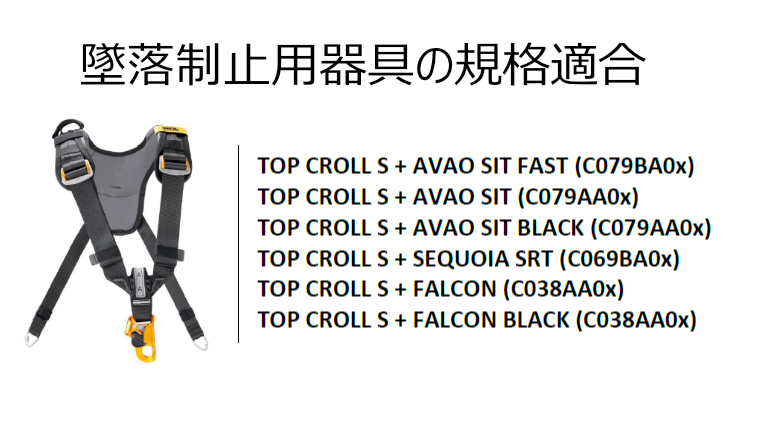 PETZL CROLL ペツル クロール S