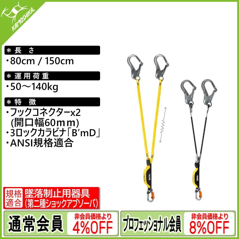 PETZL ABSORBICA-Y MGO ペツル アブソービカ-Y MGO 国際Ver.