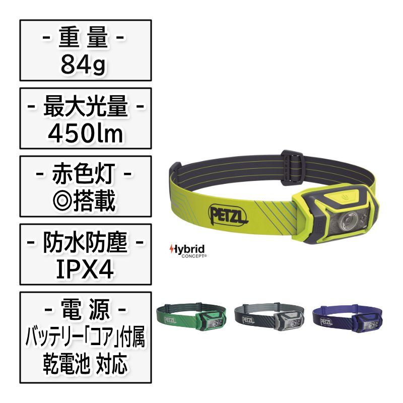 PETZL ペツル ティカコア (E067AA)