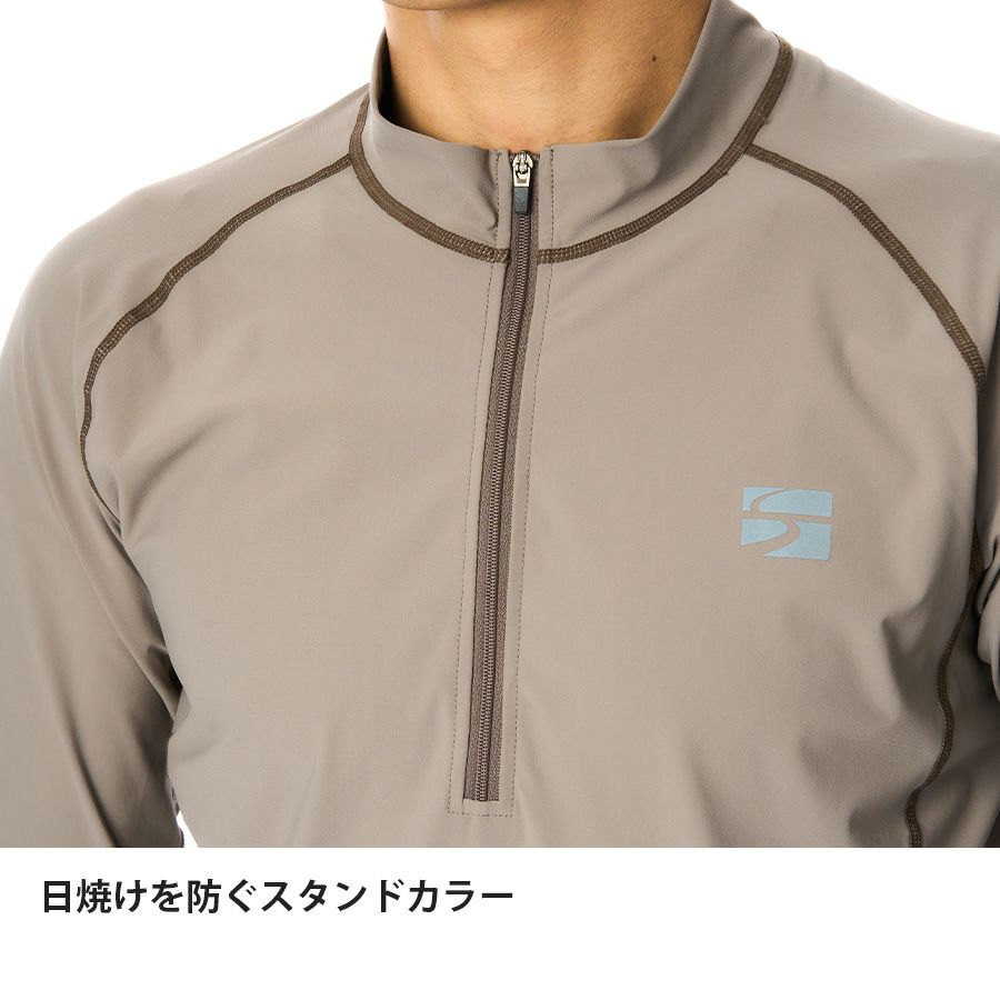 finetrack ファイントラック ラピッドラッシュジップネック